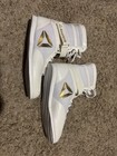 Reebok Boxing Boots White  Gold Mens Size  10 Us