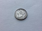 Scarce 1900 Round O   s Canada  5 Cent Silver Coin Extra Fine Nice 