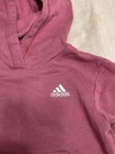 Adidas Girls Light Pink Hoodie Size 5