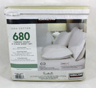 King Size Kirkland Signature 680 Thread Count Sheet Set 6 Pcs New Free Shipping