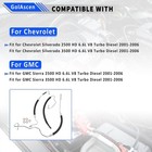 Power Steering Pressure Line Hose For Gmc Sierra 2500hd 3500hd 2001-10 3401260