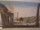 Lot Of 2 Antique Hand Colored Engraving Ancient Rome In Its Original Splendor