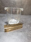 Vintage Small Cut Crystal Ice Champagne Bucket