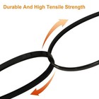 100 Pack Releasable Reusable Zip Ties Nylon Cable Heavy Duty Wire Self Locking