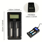2slot Usb Smart Battery Charger Aa Aaa Battery Charger For Li-ion Ni-mh