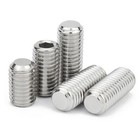 M5 M6 M8 A2 Stainless Steel Flat Point Grub Screws Allen Socket Bolts Din 913