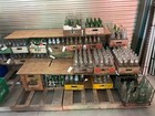 Soda Bottles And Crates   pick One Crate Set   Canada Dry 7 Up Pepsi Pop Vintage