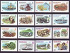 Bahamas 1980 Sc 464-479 Mnh Set