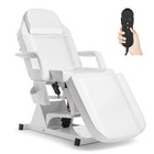 Artist Hand Black white Electric Massage Table Facial Bed Salon Beauty W remote