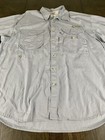 Columbia Pfg Long Sleeve Button Up Vented Back Fishing Hiking Men s Large