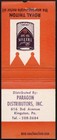 Vintage Full Matchbook 76 Royal Triton Motor Oil Can Paragon Dist Kingston Pa