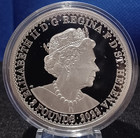 2022 Eic   St  Helena   2  Victoria Gothic Crown Portrait   999 2ozt Silver  Ogp