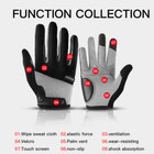 Full Finger Gloves Touch Screen Motorcycle Riding Bike Bicycle Cycling Gloves