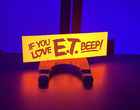 Vintage 1980 s E t  The Extra Terrestrial Blacklight Bumper Door Wall Sticker
