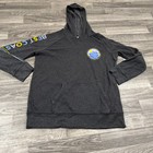 Old Navy Graphic Pullover Gray Hooded Sweatshirt Hoodie Boy s Size Xl