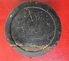American Steam Gauge   Valve Mfg Co C1905 Antique Cast Iron Oil Furnace Dial 