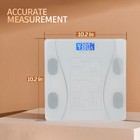 Smart Body Fat Scale     Precise Home Bmi Analyzer Compact Digital Scale