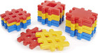 Little Tikes Big Waffle Block Set - 18 Pieces  Blue red yellow