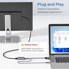 Vga To Hdmi Adapter 1080p Vga Source To Hdmi Display Cable Converter With Aud   