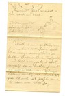 Letter Sent From Elgin Illlinois 1906 Describing Accident Playing With A Gun