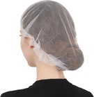 Pack Of 120 Disposable 24  Honeycomb Hair Net Nylon For Food Service