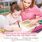 4 Pc Magic Grooved Practice Copybook reusable Grooved Writing Books