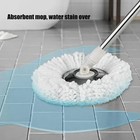 Round Replacement Microfiber Mop Head Refill 360   Spin Easy Cleaning For Mop U s