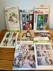 Lot 8 Vtg Barbie Ken Doll Clothes Sewing Patterns 1960 s Cut   Uncut Simplicity