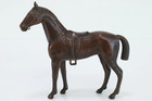 Vintage Jennings Brothers Bronze Horse Statue 4-3 4 X 4-1 4  Marked Jb
