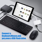 For Iphone To Dual Usb 3 0 Camera Otg Adapter With Charging Port For Ipad Lot