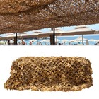 3    5 M Desert Camo Netting Hunting Blind Sunshade Mesh