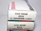 Lot Of 3 Boxes Of 10 Sylvania Miniature Lamp Bulbs 8918   New But Old Stock