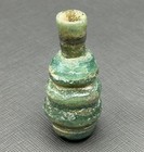 Unique Ancient Roman Glass Bottle  With Patina Circa 1st - 2nd Century Ad