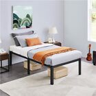 Twin full queen Size Metal Platform Bed Frame Non-slip Design 16 5 Inch Height