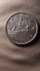 1965 Canada  800 Silver One Dollar Coin  1 Elizabeth Ii