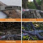 5 Pack 15 Inch 6 Tpi Japanese Teeth Reciprocating Saw Blades