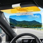 Car Anti Glare Sun Visor Universal Day And Night Hd Tac Visor Shade Extender Usa