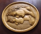Antique French Bronze Ormolu Plaque pediment furniture Mount  199us Firm
