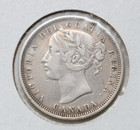 1858 Canada 20c 20 Cents Queen Victoria High Grade Coin