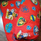 Nickelodeon Paw Patrol Red Pattern Crib Toddler Bed Fitted Sheet Set