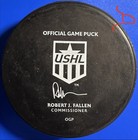 2016-2017 Ushl Muskegon Lumberjacks Official Game Puck