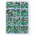 4300  Glass Mirror Pieces  12 Shape Lippan Art Mirror Kit  Shisha Mirrors