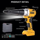 Pop Rivet Gun Fits For Dewalt 20v Battery Cordless Rivet Tool  1 8  5 32  3 16  