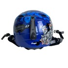 Giro Slingshot Ski Snowboard Bike Helmet M l Blue Graphic Padded Ear Warmers
