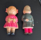 Vintage Celluloid Boy And Girl Figurine Pair Made In Japan 