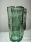 4 Property Of Coca-cola Atlanta Ga 16 Oz Heavy Green Glass Tumbler 6 3 4 
