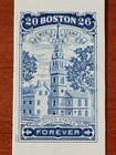 Us 2025 Scott 6029-30a 4ever Boston 2026 World Stamp Show Imperf ndc Pair Vf Mnh