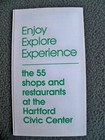 1980-1981 Hartford Whalers Hockey Pocket Schedule