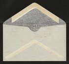 1934 Great Britain Rocket Mail Cover  Green Stamp - Sussex Downs - 2c1a