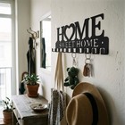 Metal Wall Key Organizer Sweet Home Decor Key Holder Hanger For Home Entryway